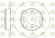Bremsscheibe Hinterachse ROADHOUSE 6753.00