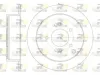 Bremsscheibe Hinterachse ROADHOUSE 6756.00