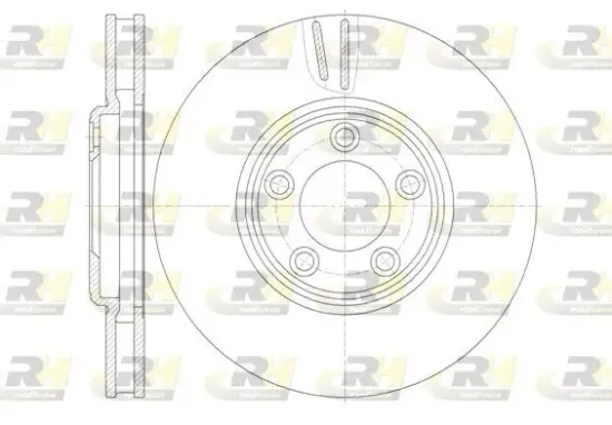 Bremsscheibe Vorderachse ROADHOUSE 6836.10 Bild Bremsscheibe Vorderachse ROADHOUSE 6836.10