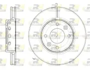 Bremsscheibe Vorderachse ROADHOUSE 6891.10