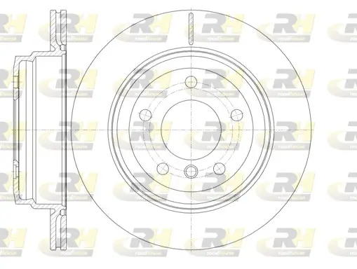 Bremsscheibe Hinterachse ROADHOUSE 6977.10 Bild Bremsscheibe Hinterachse ROADHOUSE 6977.10