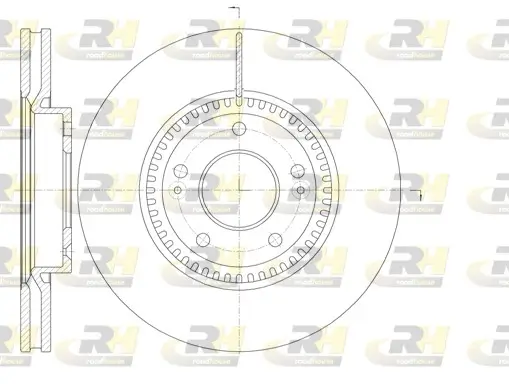 Bremsscheibe Vorderachse ROADHOUSE 6988.10
