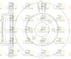 Bremsscheibe Vorderachse ROADHOUSE 6990.10
