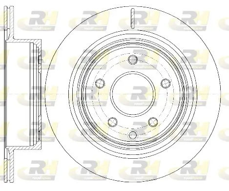 Bremsscheibe Hinterachse ROADHOUSE 6998.10