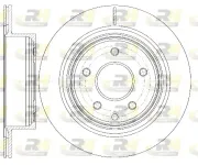 Bremsscheibe Hinterachse ROADHOUSE 6998.10