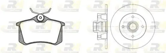 Bremsensatz, Scheibenbremse Hinterachse ROADHOUSE 8263.02 Bild Bremsensatz, Scheibenbremse Hinterachse ROADHOUSE 8263.02