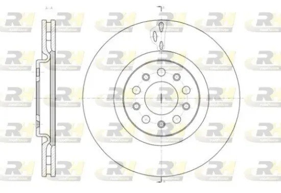 Bremsscheibe Vorderachse ROADHOUSE 61429.10 Bild Bremsscheibe Vorderachse ROADHOUSE 61429.10