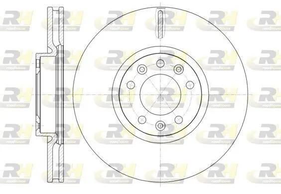 Bremsscheibe Vorderachse ROADHOUSE 61472.10