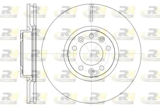 Bremsscheibe Vorderachse ROADHOUSE 61472.10 Bild Bremsscheibe Vorderachse ROADHOUSE 61472.10