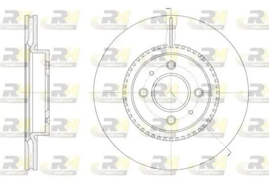 Bremsscheibe Vorderachse ROADHOUSE 61463.10 Bild Bremsscheibe Vorderachse ROADHOUSE 61463.10
