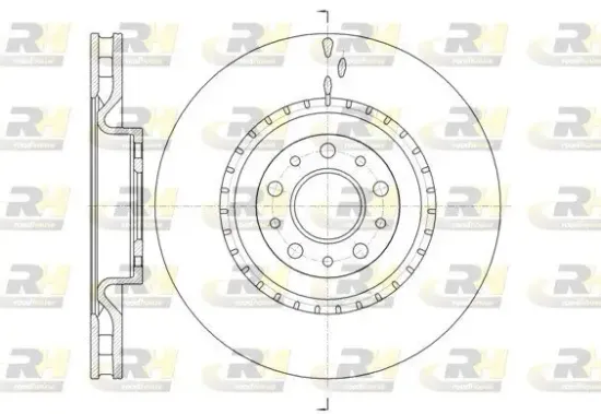 Bremsscheibe Vorderachse ROADHOUSE 61458.10 Bild Bremsscheibe Vorderachse ROADHOUSE 61458.10