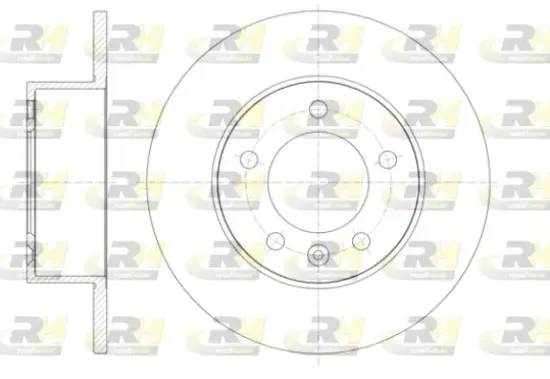 Bremsscheibe Hinterachse ROADHOUSE 61412.00 Bild Bremsscheibe Hinterachse ROADHOUSE 61412.00