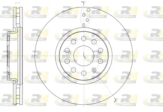 Bremsscheibe Vorderachse ROADHOUSE 61479.10