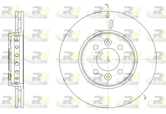 Bremsscheibe Vorderachse ROADHOUSE 61499.10