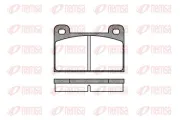 Bremsbelagsatz, Scheibenbremse Vorderachse REMSA 0018.00