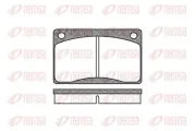 Bremsbelagsatz, Scheibenbremse Vorderachse REMSA 0042.30