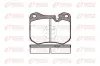 Bremsbelagsatz, Scheibenbremse Vorderachse REMSA 0131.00