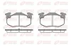 Bremsbelagsatz, Scheibenbremse Hinterachse REMSA 0144.50