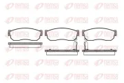 Bremsbelagsatz, Scheibenbremse Vorderachse REMSA 0149.02