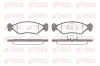 Bremsbelagsatz, Scheibenbremse Vorderachse REMSA 0285.10