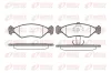 Bremsbelagsatz, Scheibenbremse Vorderachse REMSA 0285.20