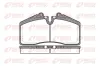 Bremsbelagsatz, Scheibenbremse Vorderachse REMSA 0288.00