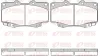 Bremsbelagsatz, Scheibenbremse Vorderachse REMSA 0315.22