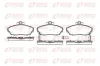 Bremsbelagsatz, Scheibenbremse Vorderachse REMSA 0337.02