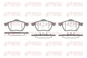 Bremsbelagsatz, Scheibenbremse Vorderachse REMSA 0390.01
