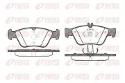 Bremsbelagsatz, Scheibenbremse Vorderachse REMSA 0586.10