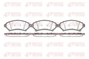 Bremsbelagsatz, Scheibenbremse Vorderachse REMSA 0641.02