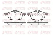 Bremsbelagsatz, Scheibenbremse Vorderachse REMSA 0719.00