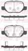 Bremsbelagsatz, Scheibenbremse Hinterachse REMSA 0727.32