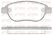 Bremsbelagsatz, Scheibenbremse Vorderachse REMSA 0841.00
