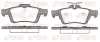 Bremsbelagsatz, Scheibenbremse Hinterachse REMSA 0842.70