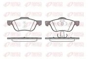 Bremsbelagsatz, Scheibenbremse Vorderachse REMSA 0844.00