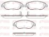 Bremsbelagsatz, Scheibenbremse Vorderachse REMSA 0860.12