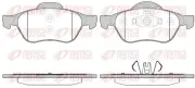 Bremsbelagsatz, Scheibenbremse Vorderachse REMSA 0962.40