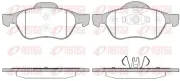 Bremsbelagsatz, Scheibenbremse Vorderachse REMSA 0962.40