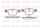 Bremsbelagsatz, Scheibenbremse Vorderachse REMSA 0963.00