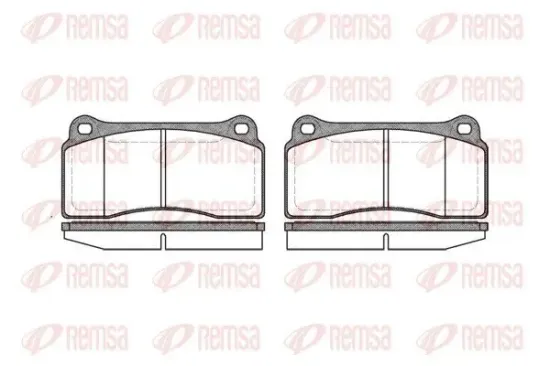 Bremsbelagsatz, Scheibenbremse REMSA 0983.00 Bild Bremsbelagsatz, Scheibenbremse REMSA 0983.00