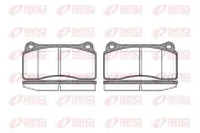 Bremsbelagsatz, Scheibenbremse Vorderachse REMSA 0983.00
