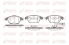 Bremsbelagsatz, Scheibenbremse Vorderachse REMSA 1030.01