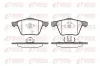 Bremsbelagsatz, Scheibenbremse Vorderachse REMSA 1043.00