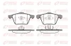 Bremsbelagsatz, Scheibenbremse Vorderachse REMSA 1043.00