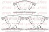 Bremsbelagsatz, Scheibenbremse Vorderachse REMSA 1082.12