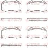 Bremsbelagsatz, Scheibenbremse Vorderachse REMSA 1113.02