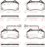 Bremsbelagsatz, Scheibenbremse Vorderachse REMSA 1113.10