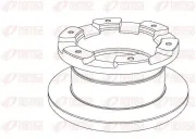 Bremsscheibe Hinterachse REMSA NCA1181.10