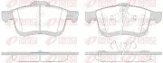 Bremsbelagsatz, Scheibenbremse Vorderachse REMSA 1183.42